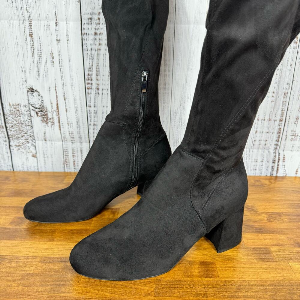 Nine West Yanie Women’s Over-the-knee Boots Black Size 9.5M - Picture 4 of 13